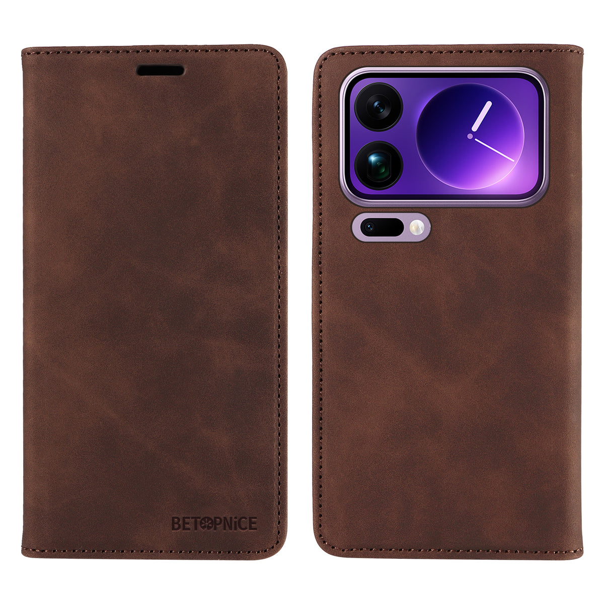 BETOPNICE For Xiaomi 17 Pro Max Case  Magnetic Closure RFID Blocking Wallet Stand Leather Phone Cover