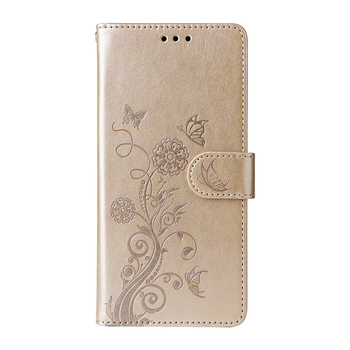 For Xiaomi 17 Pro Max Leather Case Butterfly Floral Imprint Wallet Stand Cover