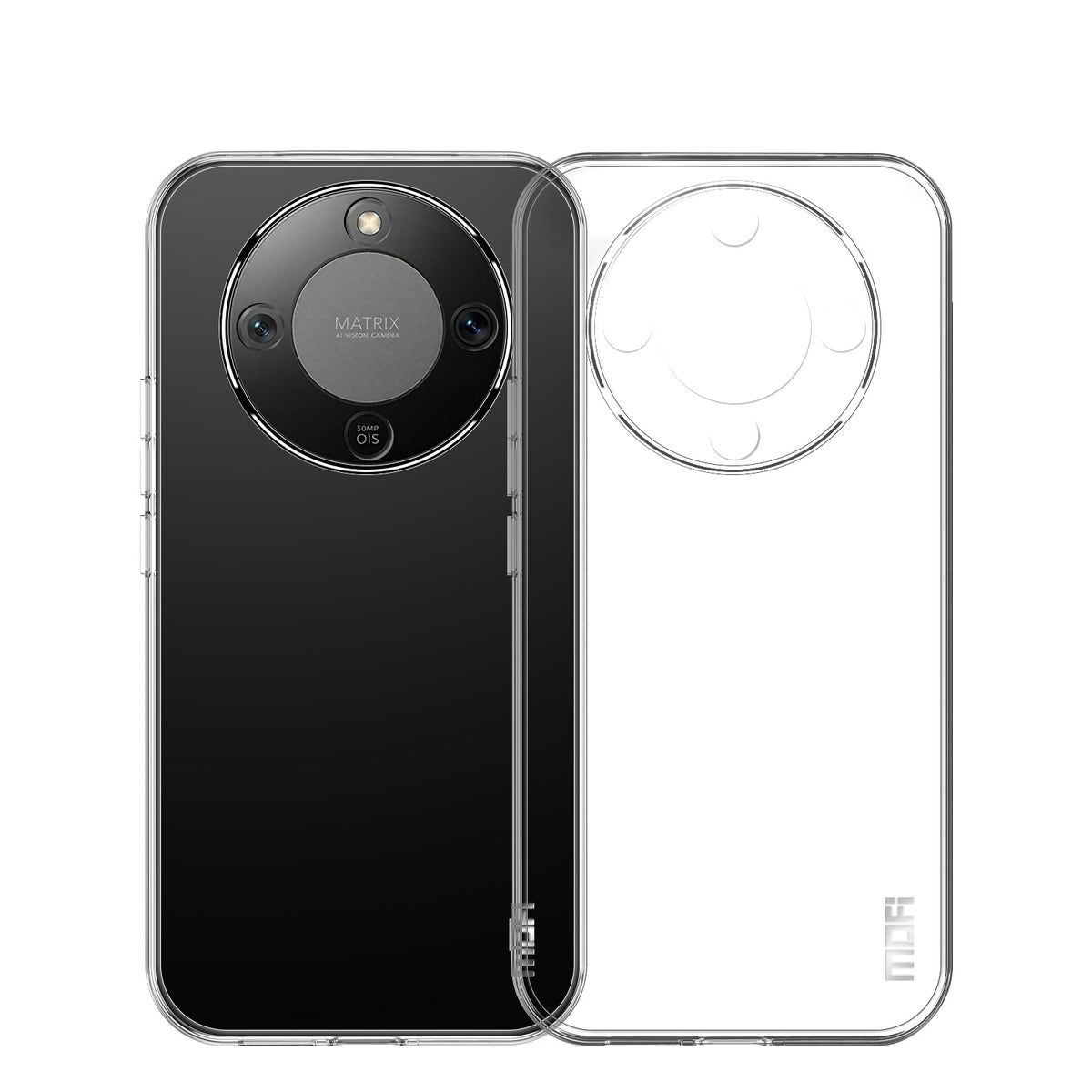 MOFI For Honor Magic8 Lite 5G / X9d 5G / X70 5G Clear Phone Case  Ultra-Thin TPU Phone Back Cover