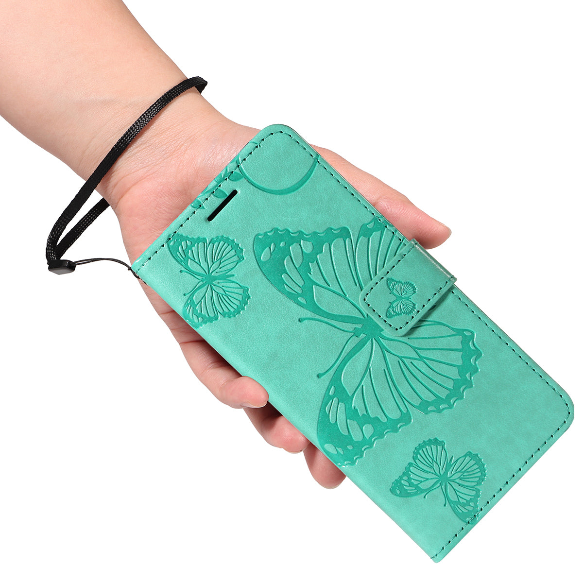 For Samsung Galaxy S26 Ultra Wallet Case Floral Butterfly Imprinted Leather Phone Cover Stand