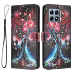 For Xiaomi 15T Wallet Case Pattern Printing PU Leather Phone Cover with Lanyard