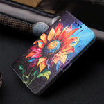 For Xiaomi 15T Pro Wallet Case Pattern Printing PU Leather Phone Cover with Lanyard