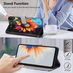 For Xiaomi 15T Pro Wallet Case Pattern Printing PU Leather Phone Cover with Lanyard