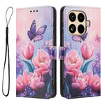 For Xiaomi 15T Pro Wallet Case Pattern Printing PU Leather Phone Cover with Lanyard