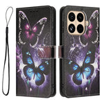 For Xiaomi 15T Pro Wallet Case Pattern Printing PU Leather Phone Cover with Lanyard