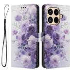For Xiaomi 15T Pro Wallet Case Pattern Printing PU Leather Phone Cover with Lanyard