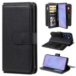 For Samsung Galaxy S27 / S26 Leather Case with 10 Card Holder Phone Cover Stand