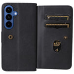 For Samsung Galaxy S27 / S26 Leather Case with 10 Card Holder Phone Cover Stand