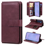 For Samsung Galaxy S27 / S26 Leather Case with 10 Card Holder Phone Cover Stand
