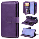 For Samsung Galaxy S27 / S26 Leather Case with 10 Card Holder Phone Cover Stand