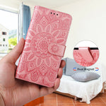 For Xiaomi 17 Pro Max Case Sunflower Imprint Leather Wallet Phone Cover