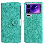 For Xiaomi 17 Pro Max Case Sunflower Imprint Leather Wallet Phone Cover