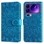 For Xiaomi 17 Pro Max Case Sunflower Imprint Leather Wallet Phone Cover