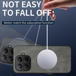 WANLONFENG For Xiaomi 15T Pro Magnetic Case  SD1 Series Nappa Texture PC TPU Phone Cover