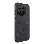 WANLONFENG For Xiaomi 15T Pro Magnetic Case  SD1 Series Nappa Texture PC TPU Phone Cover