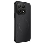 WANLONFENG For Xiaomi 15T Magnetic Case  TQ Series Carbon Fiber Texture PC TPU Phone Cover