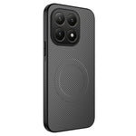 WANLONFENG For Xiaomi 15T Magnetic Case  TQ Series Carbon Fiber Texture PC TPU Phone Cover