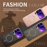 For Xiaomi 17 Pro Phone Case Carbon Fiber Textured Electroplated TPU Back Cover