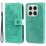 For Xiaomi 17 Case Floral Pattern PU Leather Wallet Stand Phone Cover