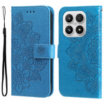 For Xiaomi 17 Case Floral Pattern PU Leather Wallet Stand Phone Cover