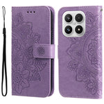 For Xiaomi 17 Case Floral Pattern PU Leather Wallet Stand Phone Cover