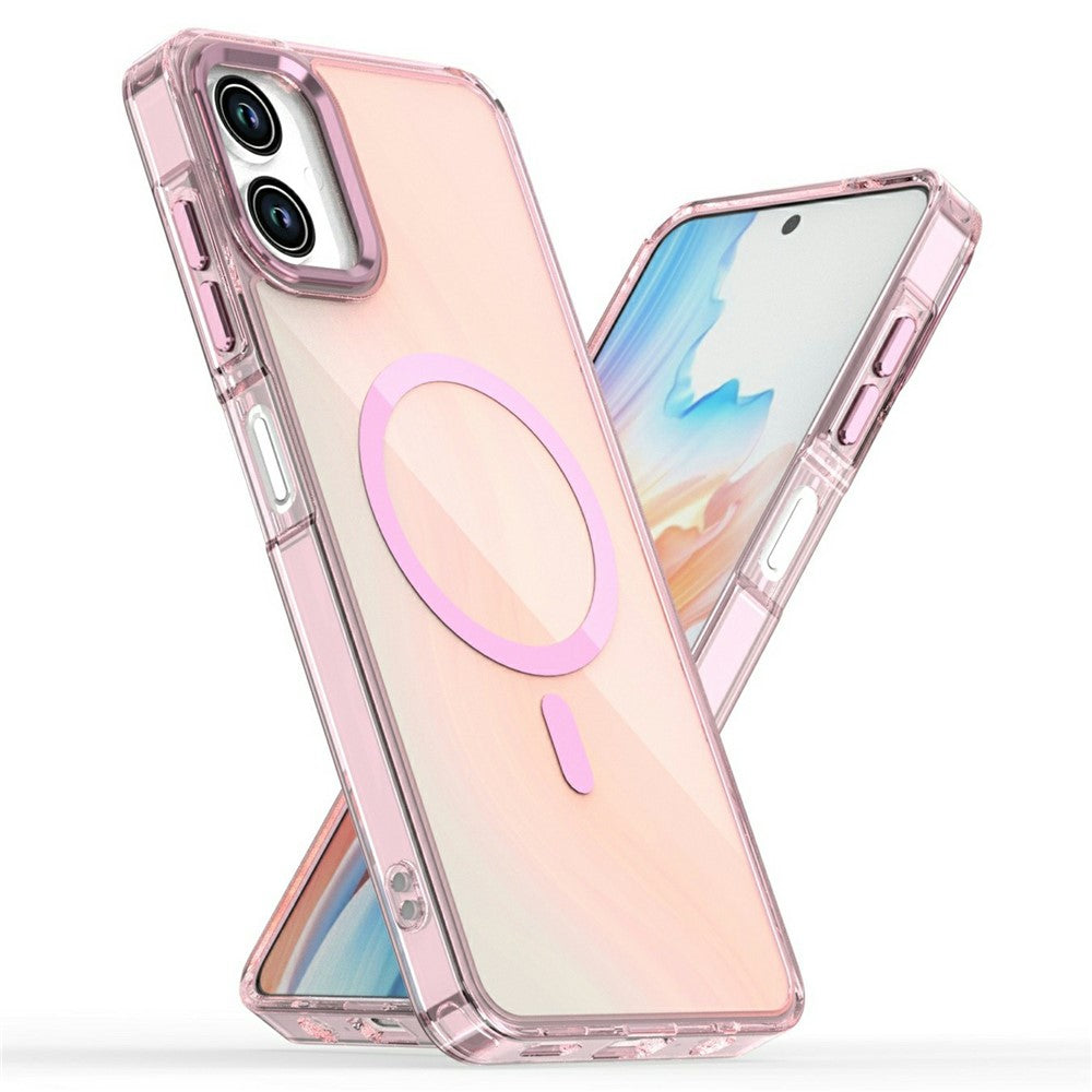 For Samsung Galaxy A06 4G Magnetic Case Color Changing TPU Phone Back Cover