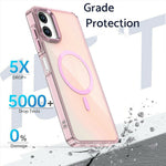 For Samsung Galaxy A06 4G Magnetic Case Color Changing TPU Phone Back Cover