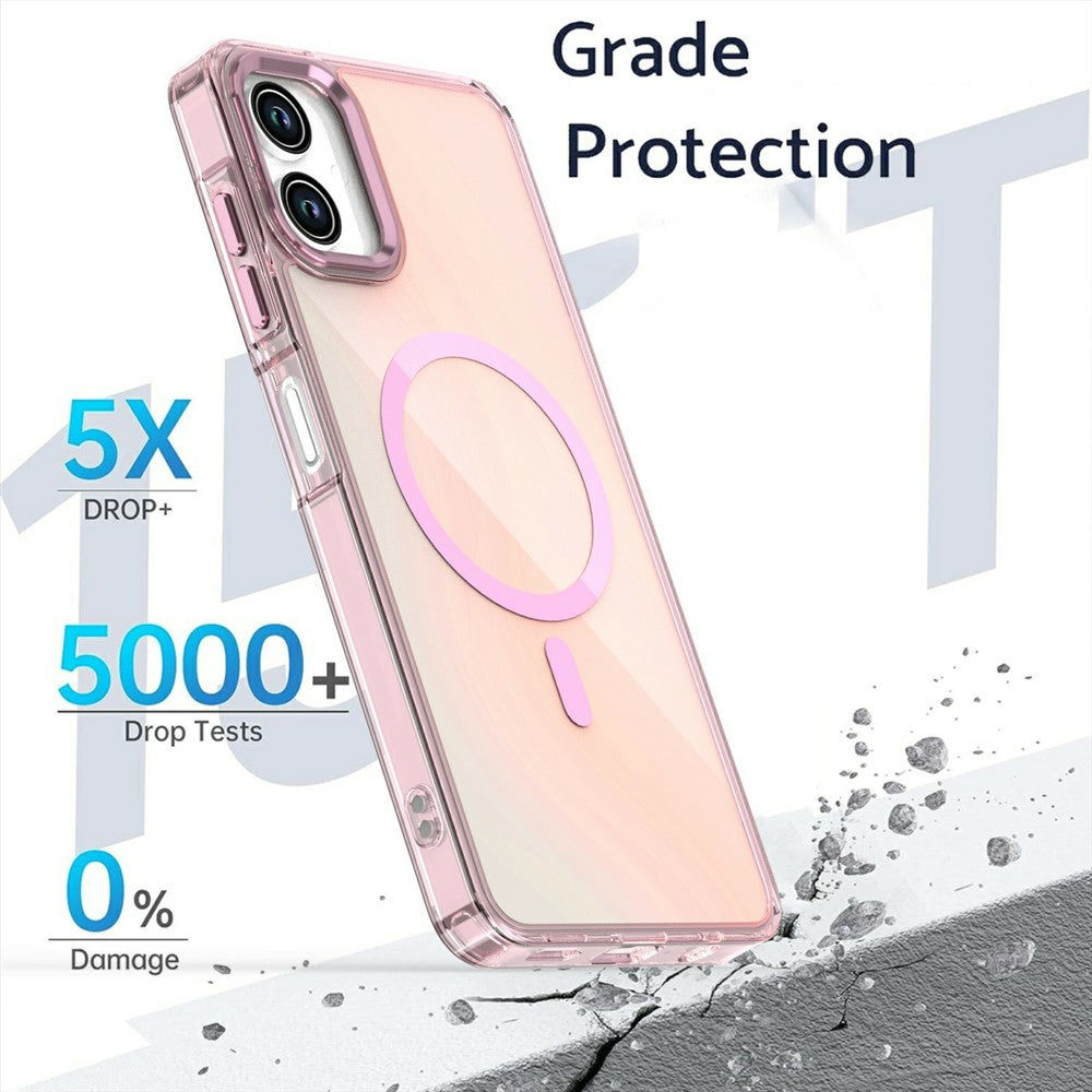 For Samsung Galaxy A06 4G Magnetic Case Color Changing TPU Phone Back Cover