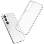 For Samsung Galaxy S23 Anti-Scratch Anti-Dust Phone Cover Transparent Soft TPU Ultra Thin Cell Phone Case