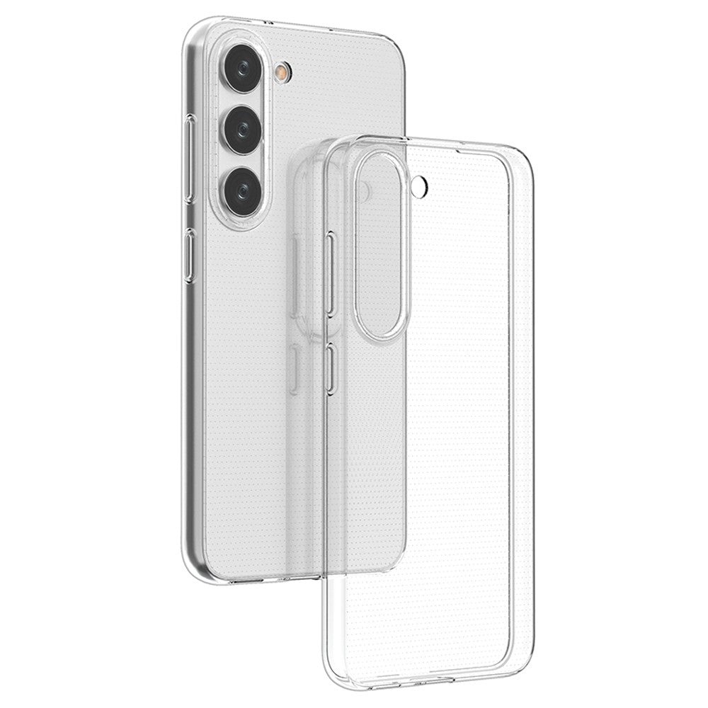For Samsung Galaxy S23 Anti-Scratch Anti-Dust Phone Cover Transparent Soft TPU Ultra Thin Cell Phone Case