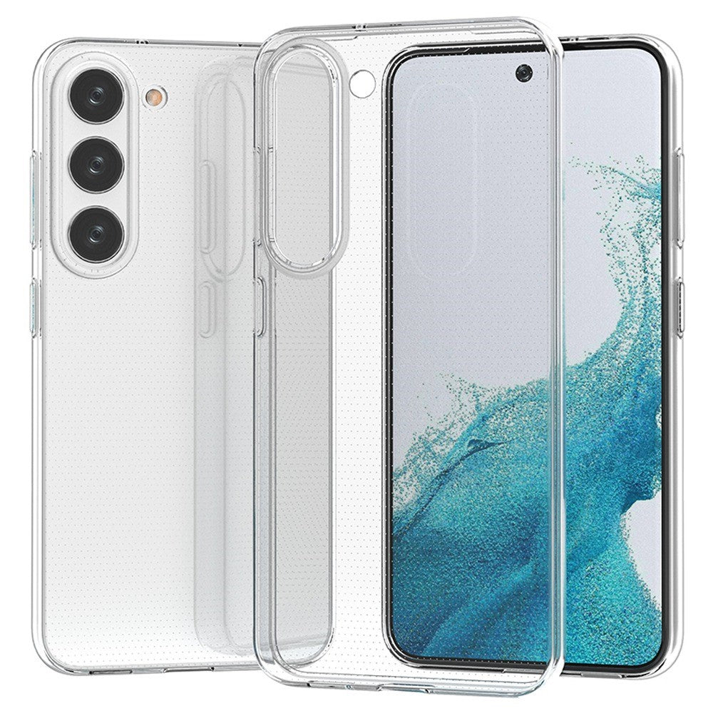For Samsung Galaxy S23 Anti-Scratch Anti-Dust Phone Cover Transparent Soft TPU Ultra Thin Cell Phone Case