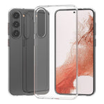 Ridsefast, klart HD-mobilskal til Samsung Galaxy S23+ i blød TPU, ultratyndt mobilskal