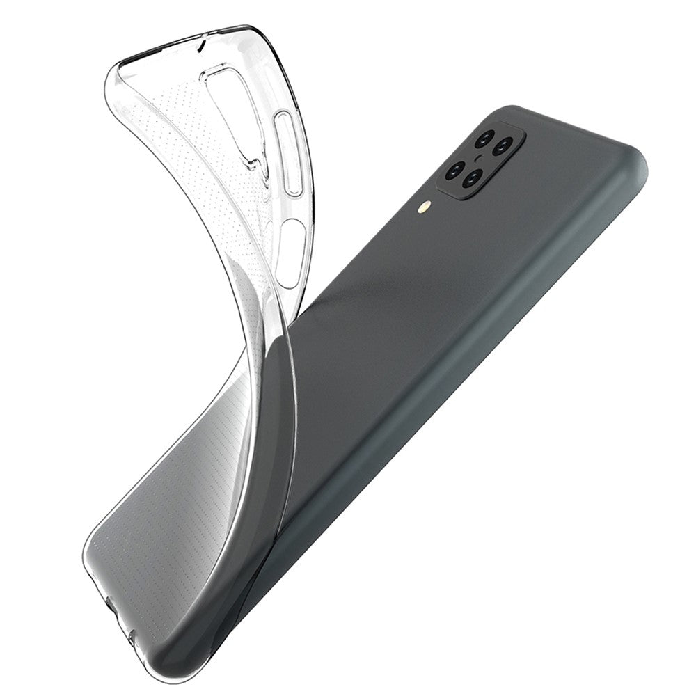 Phone Cover for Samsung Galaxy A22 4G (EU Version), Super Transparent Soft TPU Phone Case Ultra Thin Anti-Scratch Back Shell