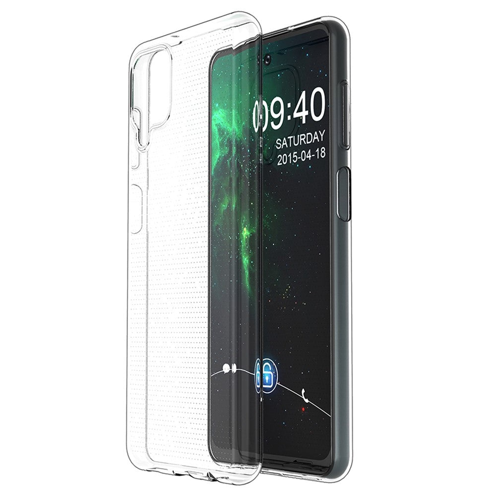Phone Cover for Samsung Galaxy A22 4G (EU Version), Super Transparent Soft TPU Phone Case Ultra Thin Anti-Scratch Back Shell