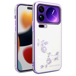 KADEM For Xiaomi 17 Pro Max Case Flower Rhinestone Decor TPU Phone Cover