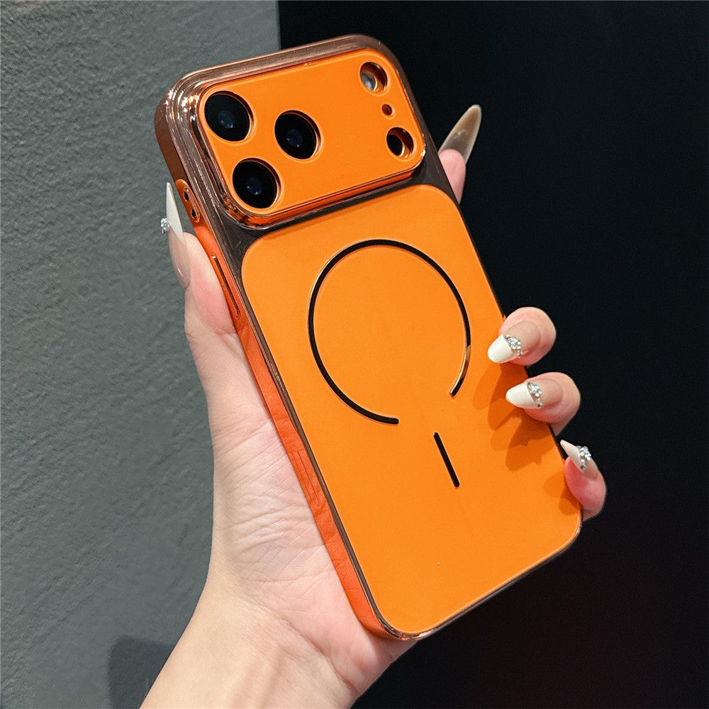 For iPhone 17 Pro Max Case Electroplated Frosted Shell Shockproof TPU PC Phone Cover