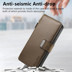 CASENEO MW-02 For iPhone 18 Pro / 17 Pro Case Detachable Magnetic Leather Flip Phone Cover