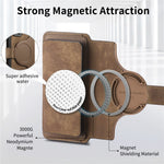 CASENEO MW-02 For iPhone 18 Pro / 17 Pro Case Detachable Magnetic Leather Flip Phone Cover