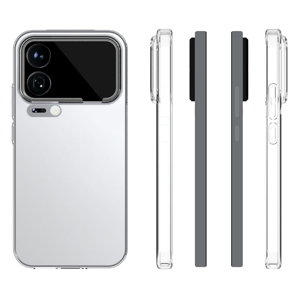 10 st/förpackning för Xiaomi 17 Pro Max-skal vattenstämpelfritt TPU-skyddande genomskinligt mobilskal
