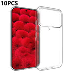 10Pcs  /  Pack For Xiaomi 17 Pro Case Watermark Free TPU Protective Clear Phone Cover