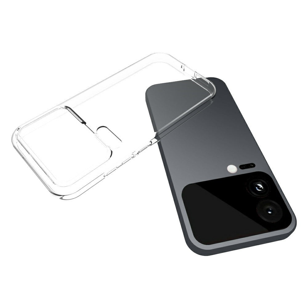 10Pcs  /  Pack For Xiaomi 17 Pro Case Watermark Free TPU Protective Clear Phone Cover