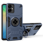 Til Samsung Galaxy A06 4G cover med ringholder støttefod PC + TPU Anti-fald telefoncover