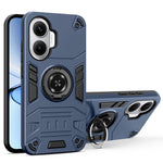 Xiaomi Redmi Turbo 4 Pro 5G / Poco F7 5G-skal med ringhållare, stativ, PC + TPU, fallskyddande mobilskal
