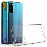Samsung Galaxy S20 5G / 4G mobilmobilskal HD genomskinligt mjukt TPU-mobilskal supertunt anti-fingeravtrycksskyddande bakstycke