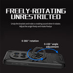 For Honor Magic7 Pro 5G Case with Ring Holder Kickstand PC + TPU Anti-Fall Phone Cover