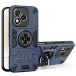 For Honor 400 Lite 5G Case with Ring Holder Kickstand PC + TPU Anti-Fall Phone Cover