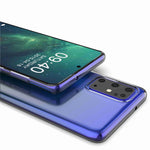 Samsung Galaxy S20 Plus 4G / 5G ultratyndt gennemsigtigt blødt TPU-mobilcover med anti-fingeraftryk og bagside