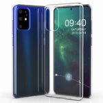 Samsung Galaxy S20 Plus 4G / 5G ultratyndt gennemsigtigt blødt TPU-mobilcover med anti-fingeraftryk og bagside