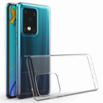 For Samsung Galaxy S20 Ultra Anti-Yellowing Phone Back Cover Shell Soft TPU Ultra Thin Cell Phone Case