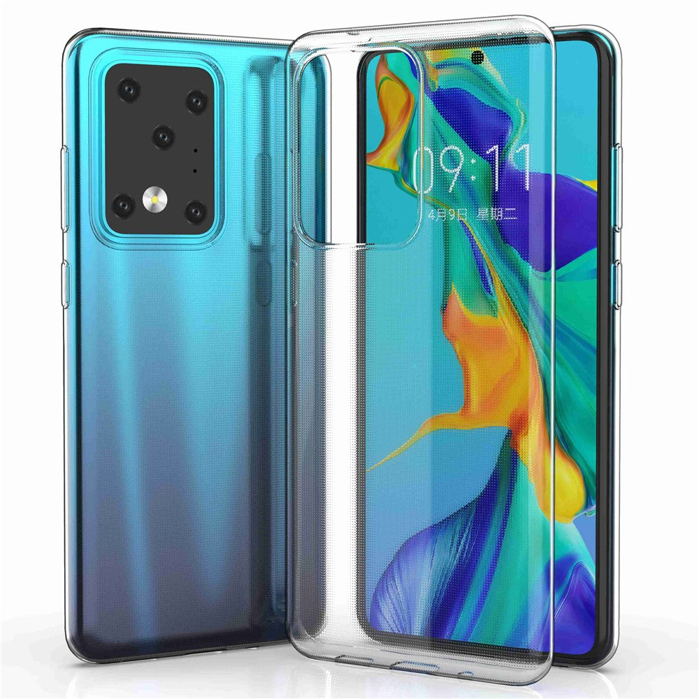 For Samsung Galaxy S20 Ultra Anti-Yellowing Phone Back Cover Shell Soft TPU Ultra Thin Cell Phone Case